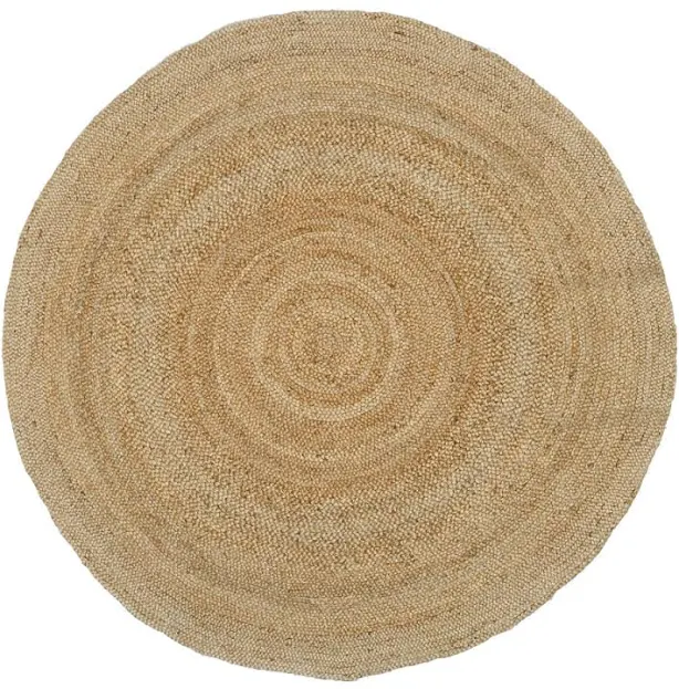 Pottery Barn Round Braided Jute Rug