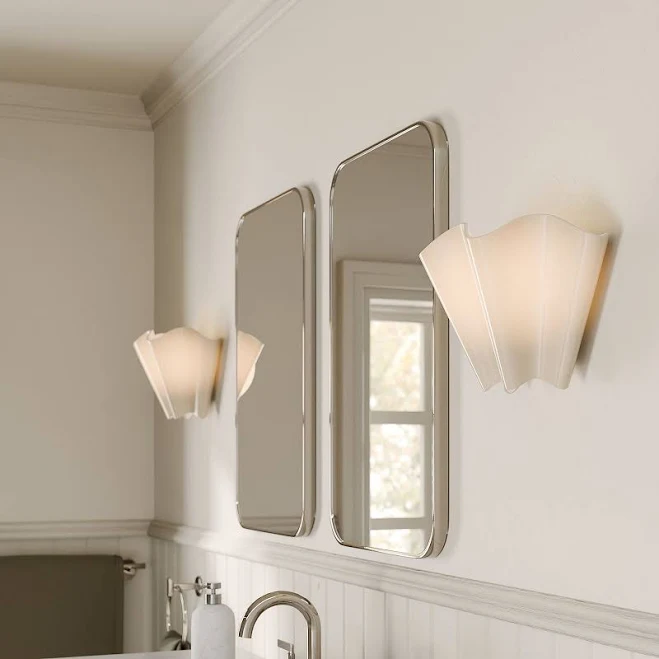 West Elm Anais Glass Sconce