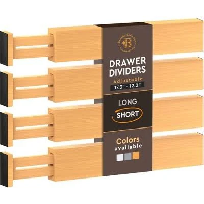 Bamboo Drawer Dividers