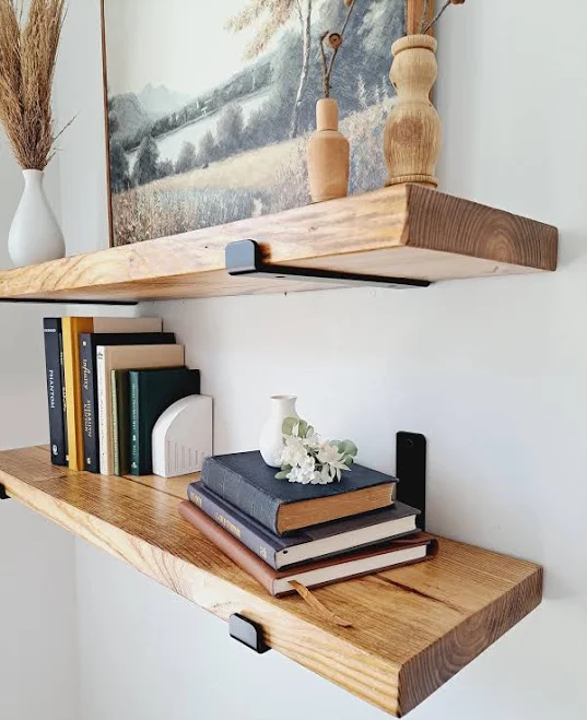 Floating shelves | Farmhouse Floating...