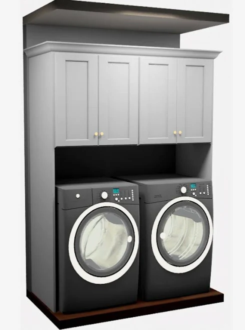 Kabinet King White Shaker LR2-62