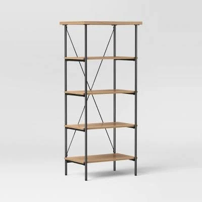 Room Essentials Wood and Metal Media ...
