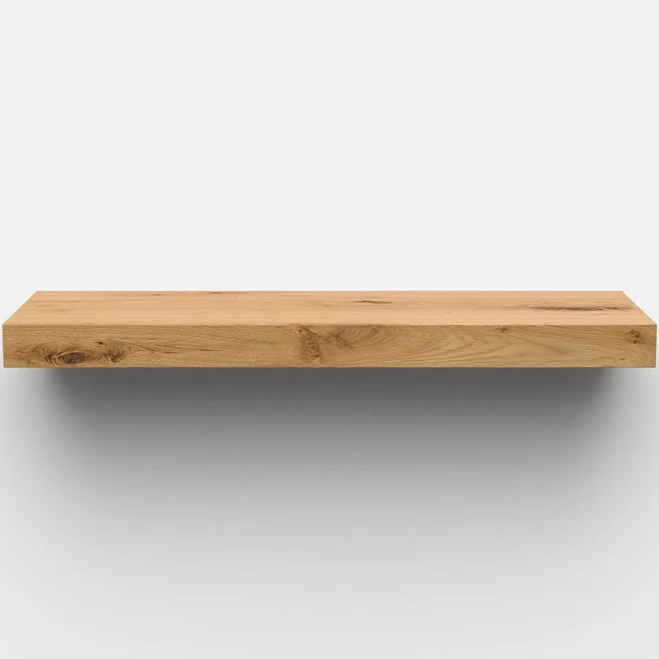 White Pine Floating Shelves