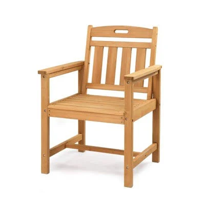 Karl Home Solid Wood Patio Dining Chair