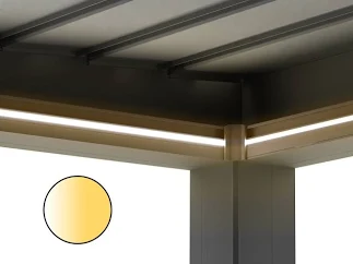 PERGOLUX LED Warm white / 10' x Wallm...