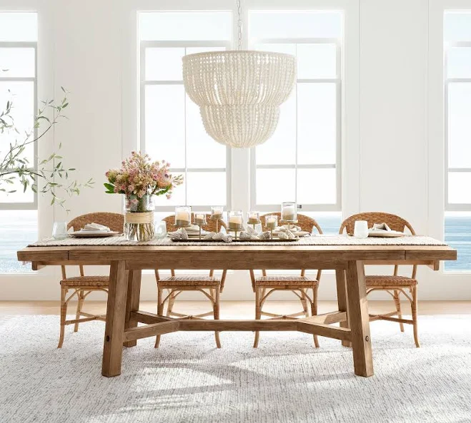 Rustic Farmhouse Extending Dining Table