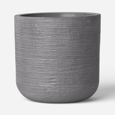Threshold Fluted Outdoor Planter