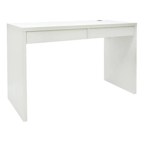 At Home Nolan White Wooden Desk
