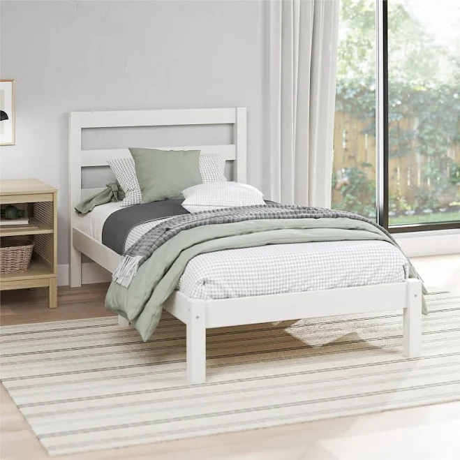 Mainstays Split Rail Wood Bed