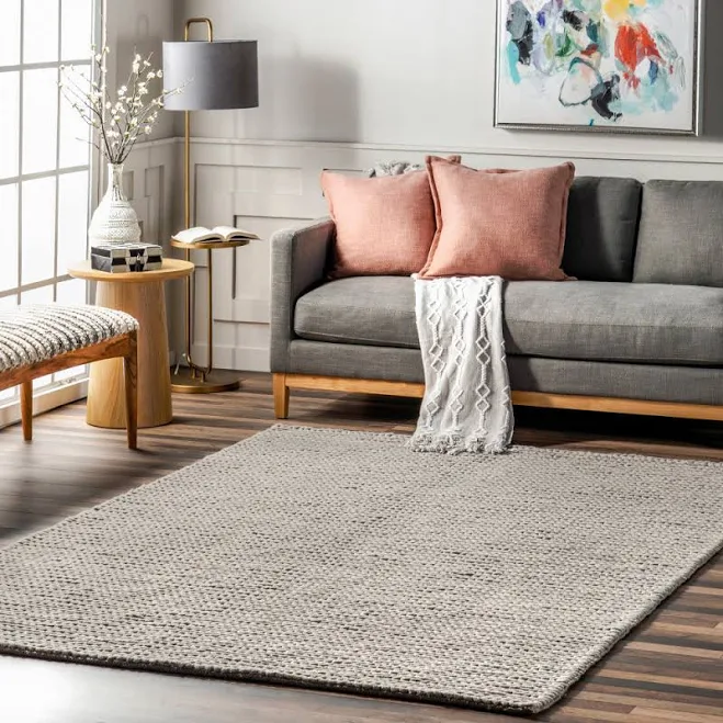 nuLOOM Penelope Braided Wool Area Rug