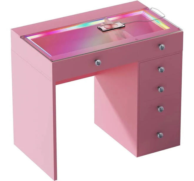 VanitiBar Pixie Small – Compact Glass...