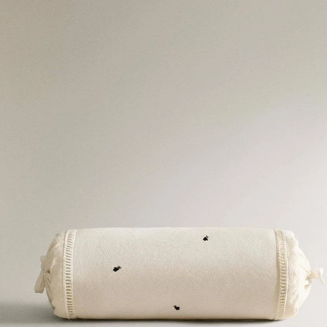 Zara Home Kids Floral Bolster Pillow