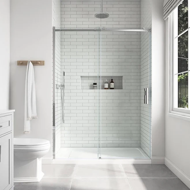 Allen + Roth Davidson Frameless Slidi...