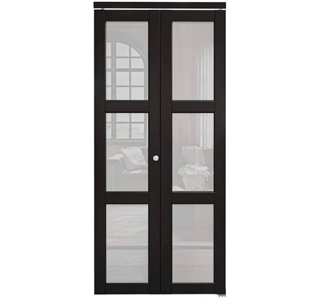 ARK DESIGN 80 in. 3-Lite Tempered Fro...