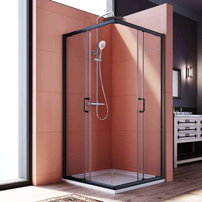 VTI Chrome 72'' H Double Sliding Show...