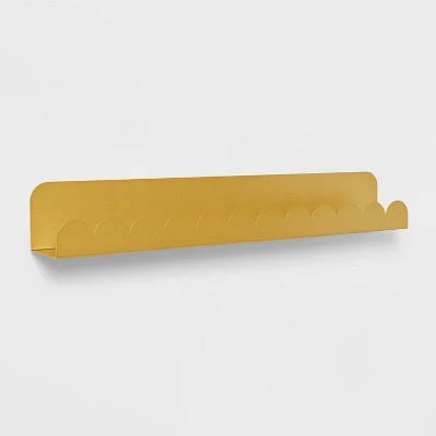 Pillowfort Metal Luxe Kids' Wall Shelf