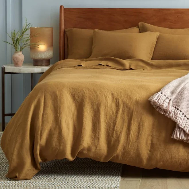 Quince European Linen Duvet Cover