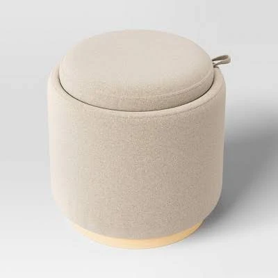 Room Essentials Round Upholstered Sto...