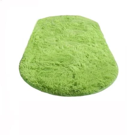 Soft Fluffy Oval Rug
