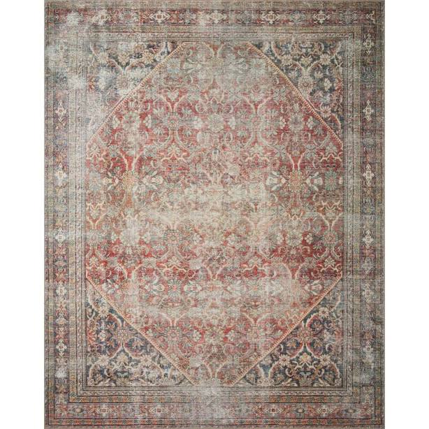 Loloi Amber Lewis Georgie Red/Navy Rug