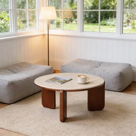 Mid-century Modern Low Coffee Table, ...