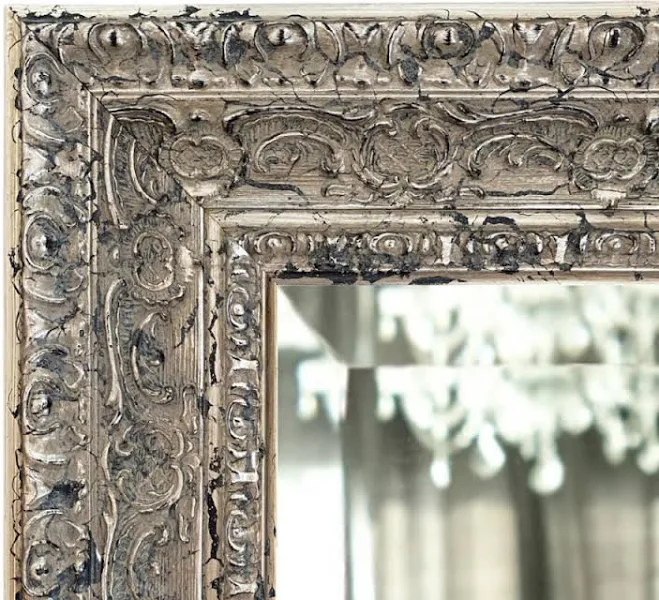 Parisienne Ornate Wood Framed Wall Mi...