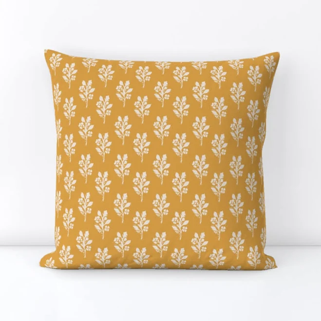 Spoonflower Lumbar Throw Pillow