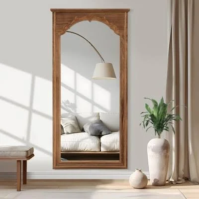 Dovelina Solid Wood Inside Arched Car...