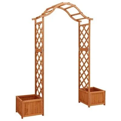VidaXL Garden Pergola with Planter