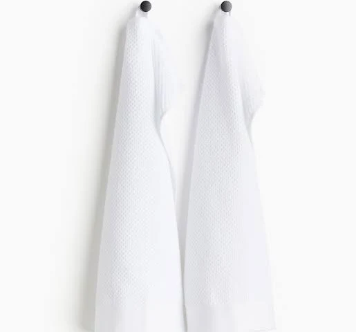H&M Home 2-pack Cotton Terry Guest To...
