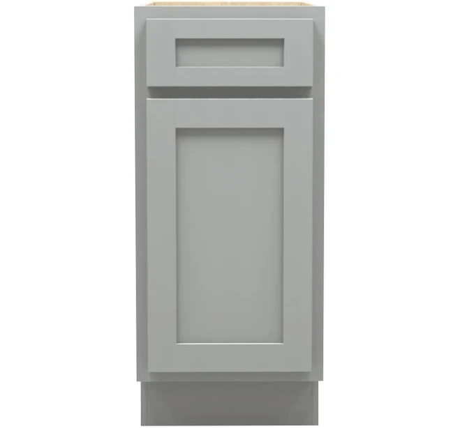 Lite Gray Shaker Base Cabinet