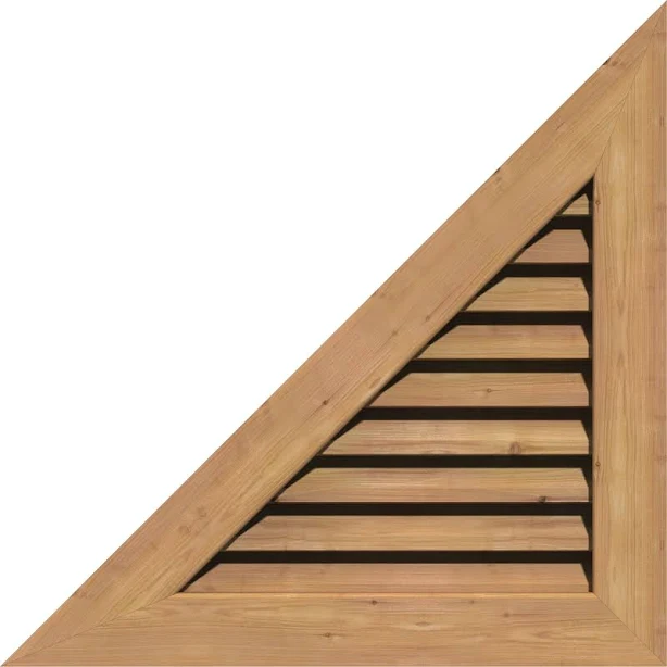 Rustc Wood Gable Vent