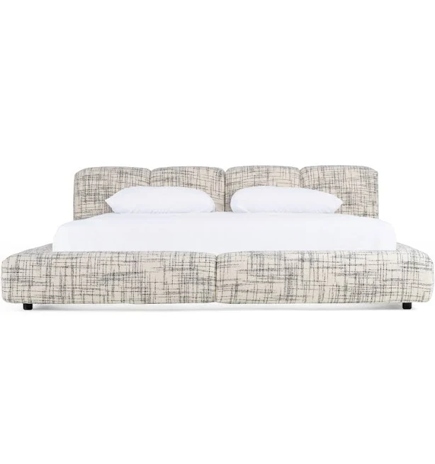Shiloh - Modern Off-White + Black Fab...