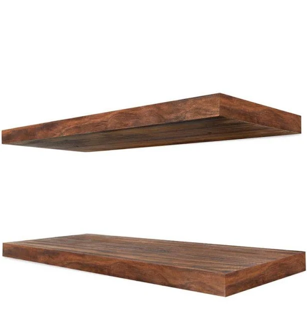 Sorbus Floating Wall Shelves Set of 2