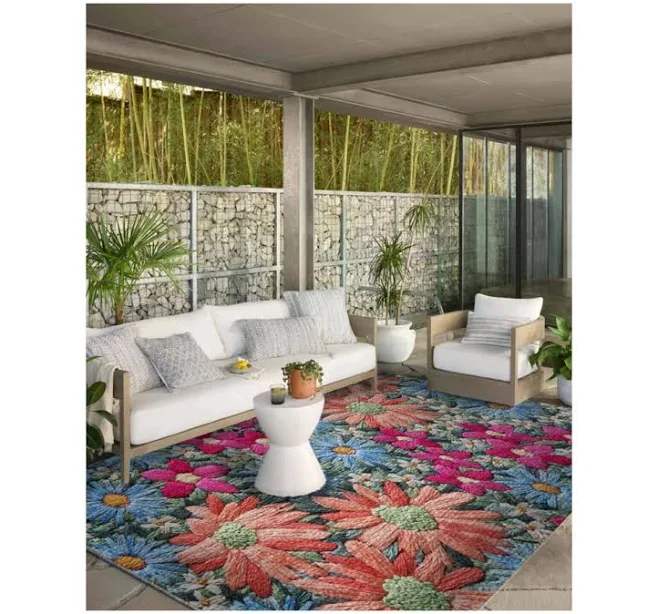 Bungalow Rose Red Blue Pink Colorful ...