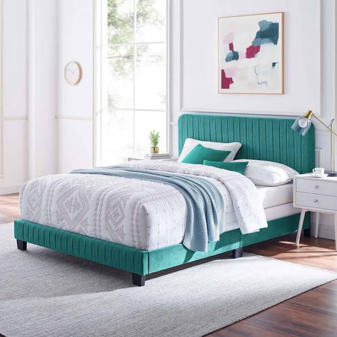 Celine Channel Tufted Performance Vel...