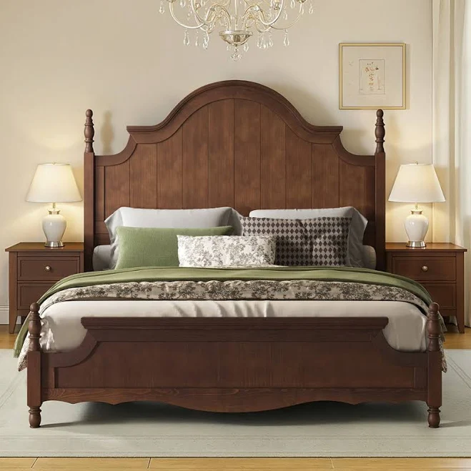 Lark Manor Bilal Traditional Solid Wo...