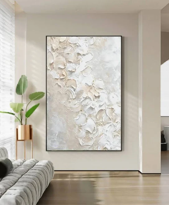 3D Abstract Textured Wall Art Plaster...