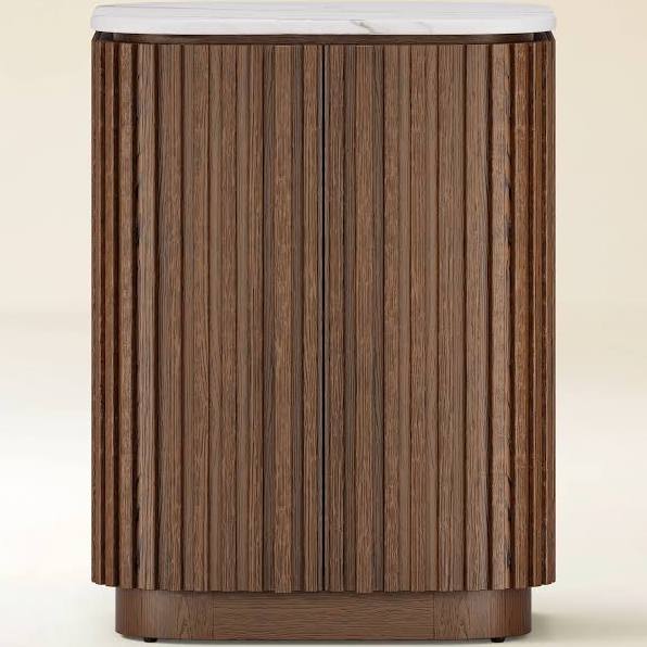 Houlte Furniture Valencia Fluted Nigh...