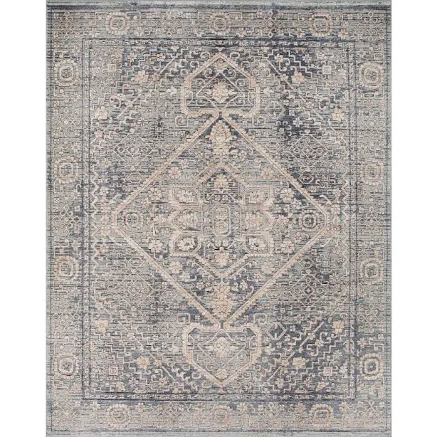 Mystic Medallion Traditional Area Rug