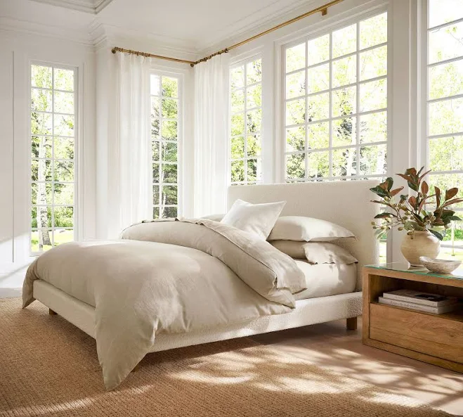 Pottery Barn Cayman Upholstered Platf...