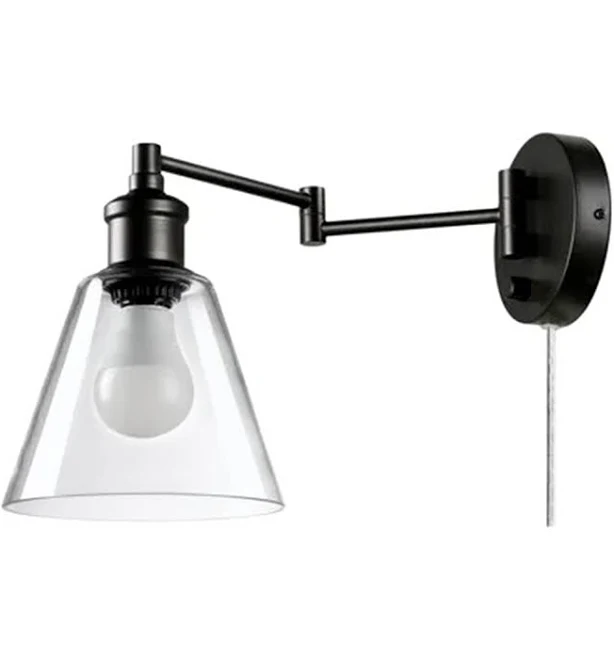 Globe Electric 1LT BRZ Plug In Sconce