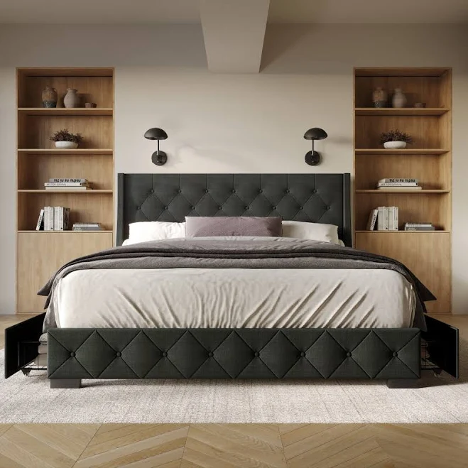 Home Design Olympia Tufted Upholstere...