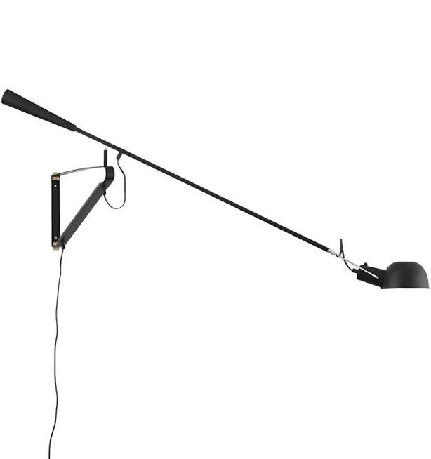 Industrial Adjustable Black Dome Swin...