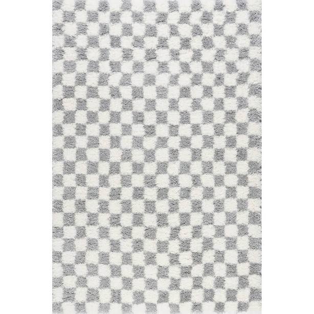Nuloom Adelaide Mid-Century Checkered...
