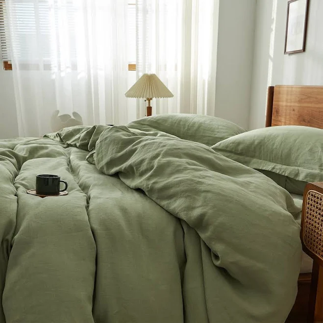 Simple&Opulence 100% Linen Duvet Cove...