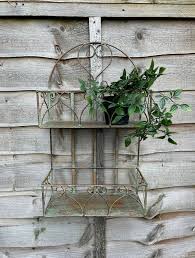 Verdigris Galvanised Metal 2 Tier Gar...