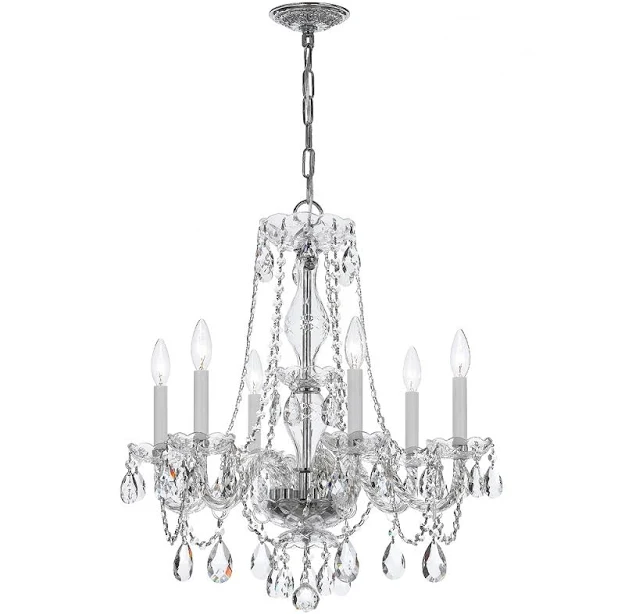Crystorama Traditional Crystal 6 Ligh...