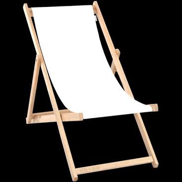 ARMLESS DECK CHAIR SOLID COLOURS