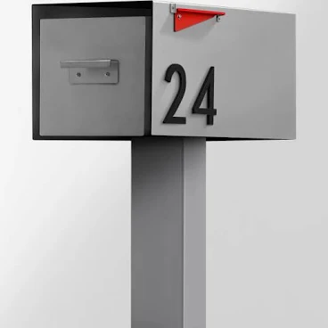 Malone Post Mounted Steel Mailbox